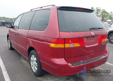 2003 Honda Odyssey Ex-L из США, поврежденный, VIN 5FNRL18993B009180